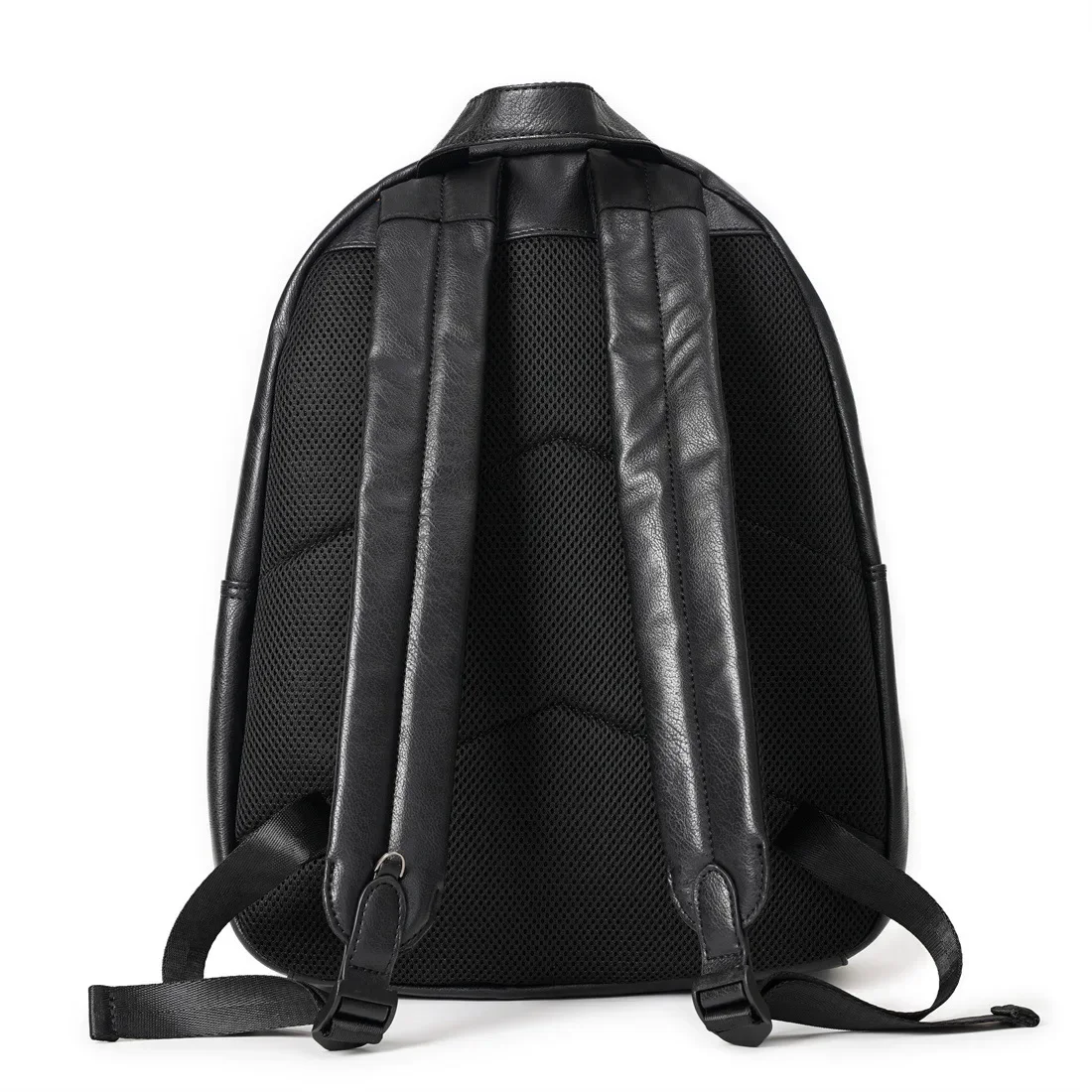 Fashion Men\'s Backpack Bag New Design Striped Backpack Men Women Casual Business Laptop Bag Soft PU Leather Student School Bag