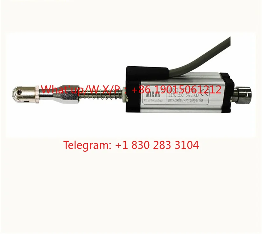 Miran KTR12 10mm-200mm Self-return Sensor with spring Accuracy 0.001mm Linear Scale/ Electrical Ruler/ Displacement Transducer