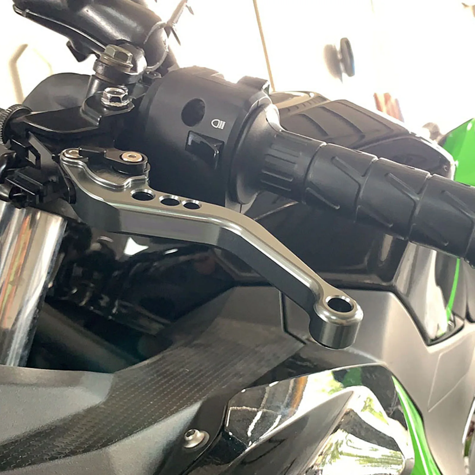 Picture 4: Motorcycle CNC Adjustable Clutch Brake Levers Fit For Benelli Jinpeng 502 TRK 502X 2018-2021