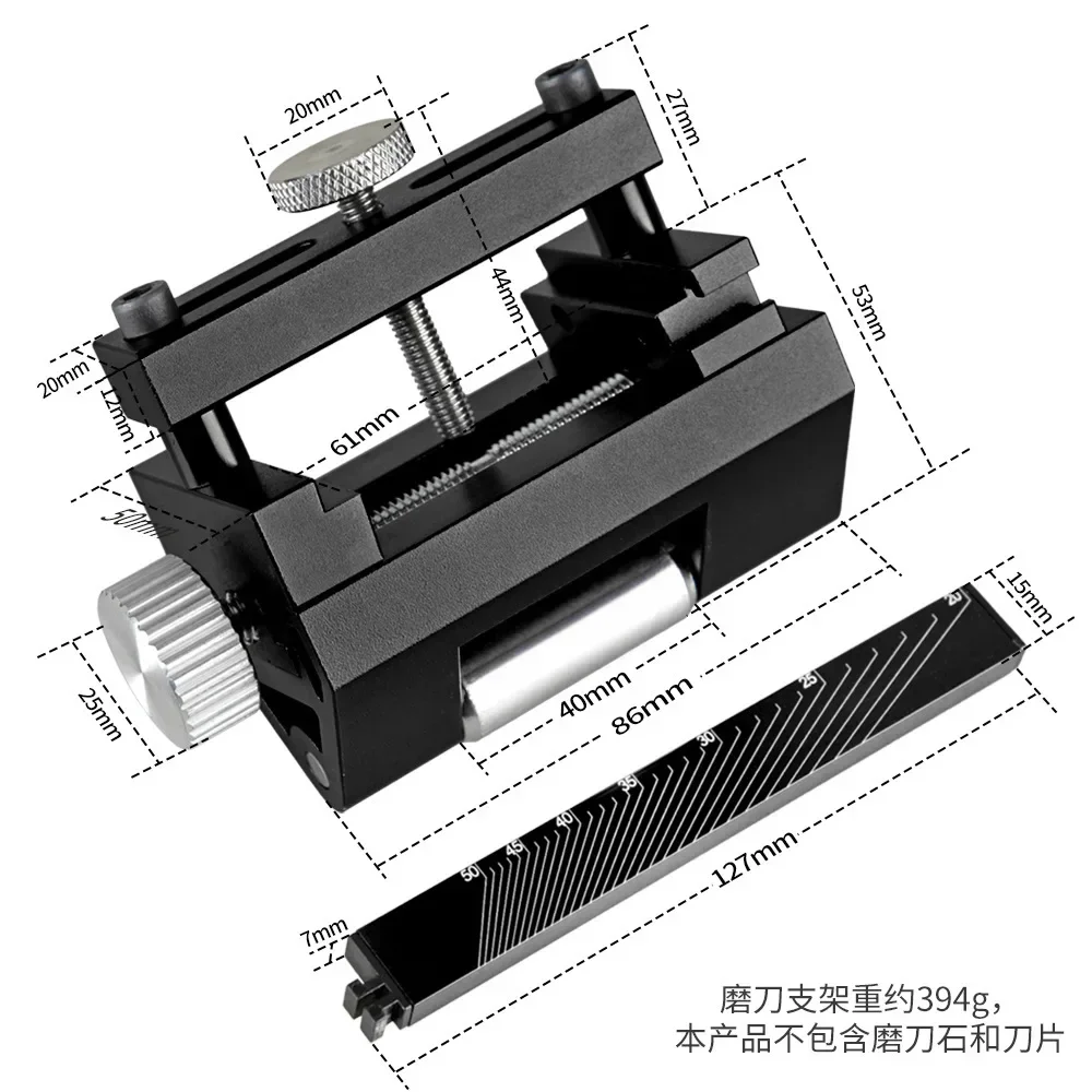 Woodworking fixed angle knife sharpener, multi-functional knife sharpener, woodworking professional fast knife sharpener