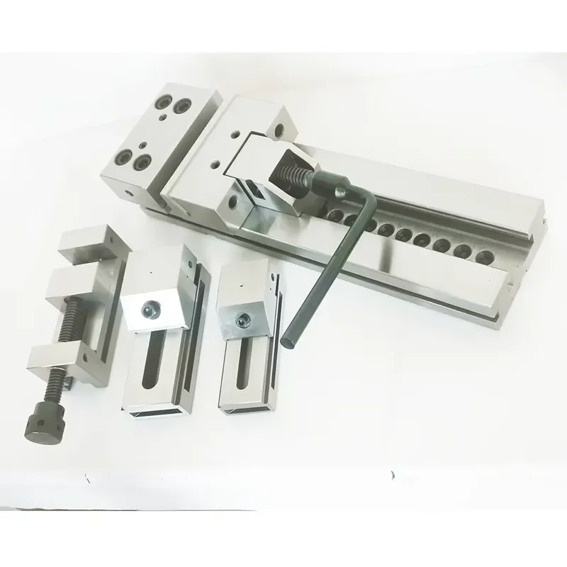 High Precision Modular Vise Milling Machine Vise 100mm 175mm 200mm Clamping Vise