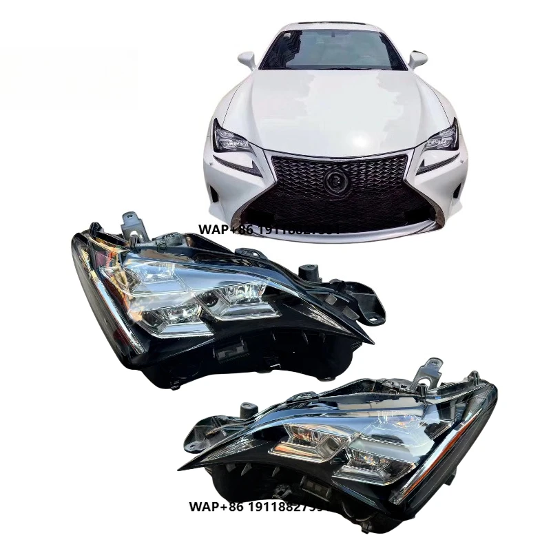 

Подходит для фар RC300h RC350 LC500h RC200t, трехлицевая фара в сборе.