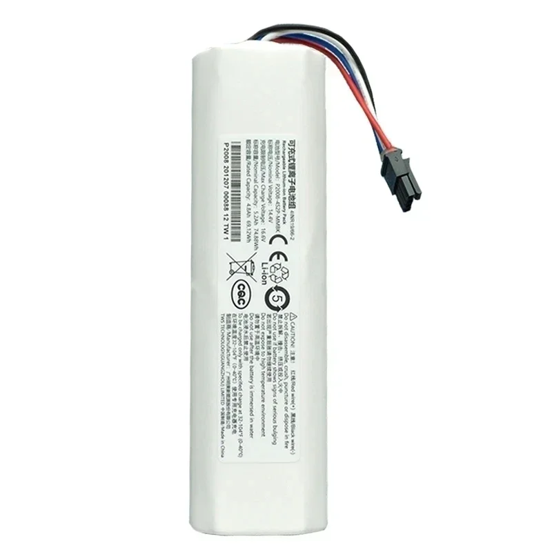 Original 14.4V 12800mAh Robotic Vacuum Cleaner Replacement Battery For Dreame F9 D9 L10 Pro Plus RLS3 RLS5 RLS5L RLS5D Part