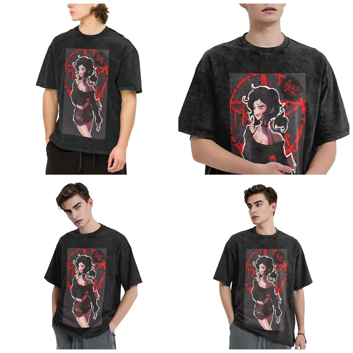 الشارع الشهير تي شيرت أشلي وأندرو نعش آندي و ليلي تي شيرت قصير الأكمام الهيب هوب تي شيرت بلايز تيز للرجال والنساء #2