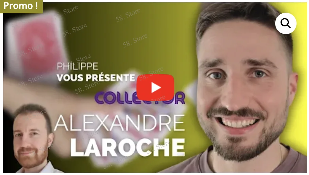 Philippe Vous Présente Alexandre LAROCHE Magic tricks ( 58 Store Download )