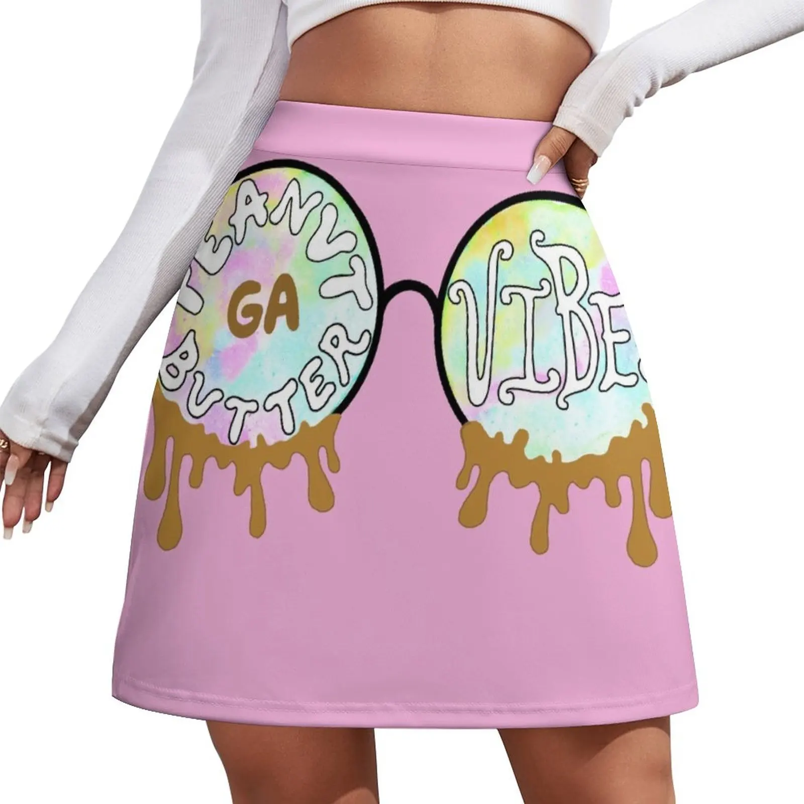 

Peanut Butter Vibes Glass Animals Mini Skirt dress japanese style women's clothing korea stylish