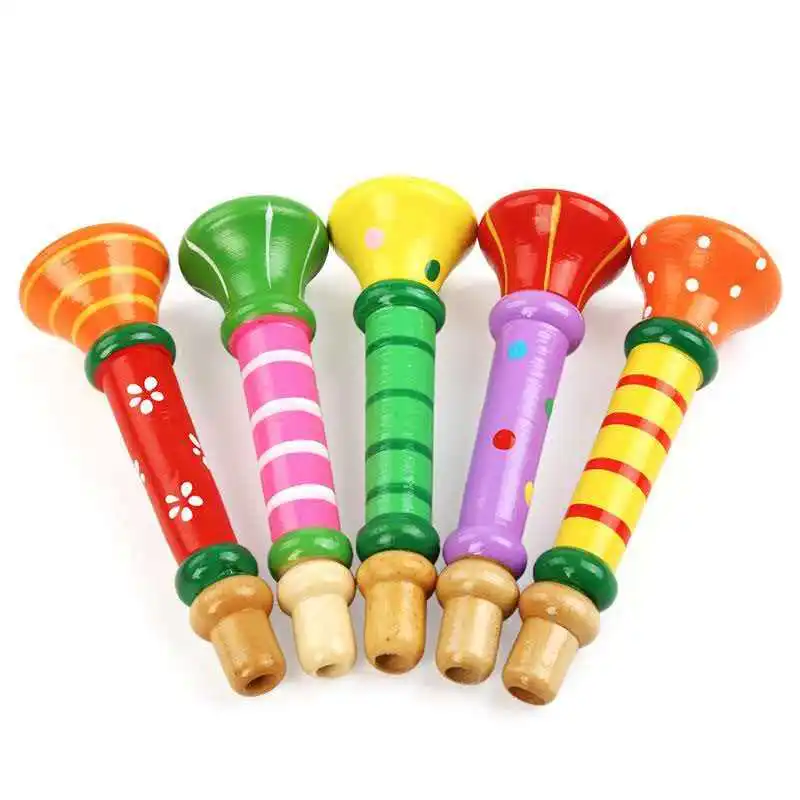 Kids Musical Instruments Bulk Rhythm Maracas Castanet Flute Harmonica Trumpet Whistle Jingle Bells Carnival Gifts Party Toys