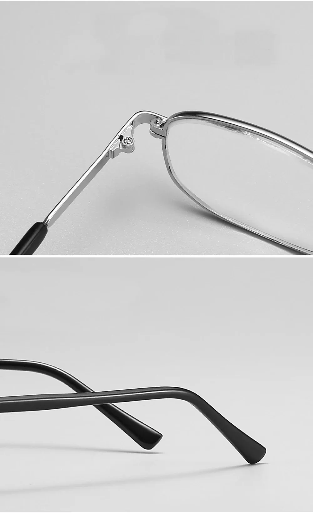 Natürliche Original Stein Kristall Lesebrille Männer Frauen Platz Vollformat Presbyopie Brille Anti-Scratch Dioptrien Brillen + 1,5 – Detail 6