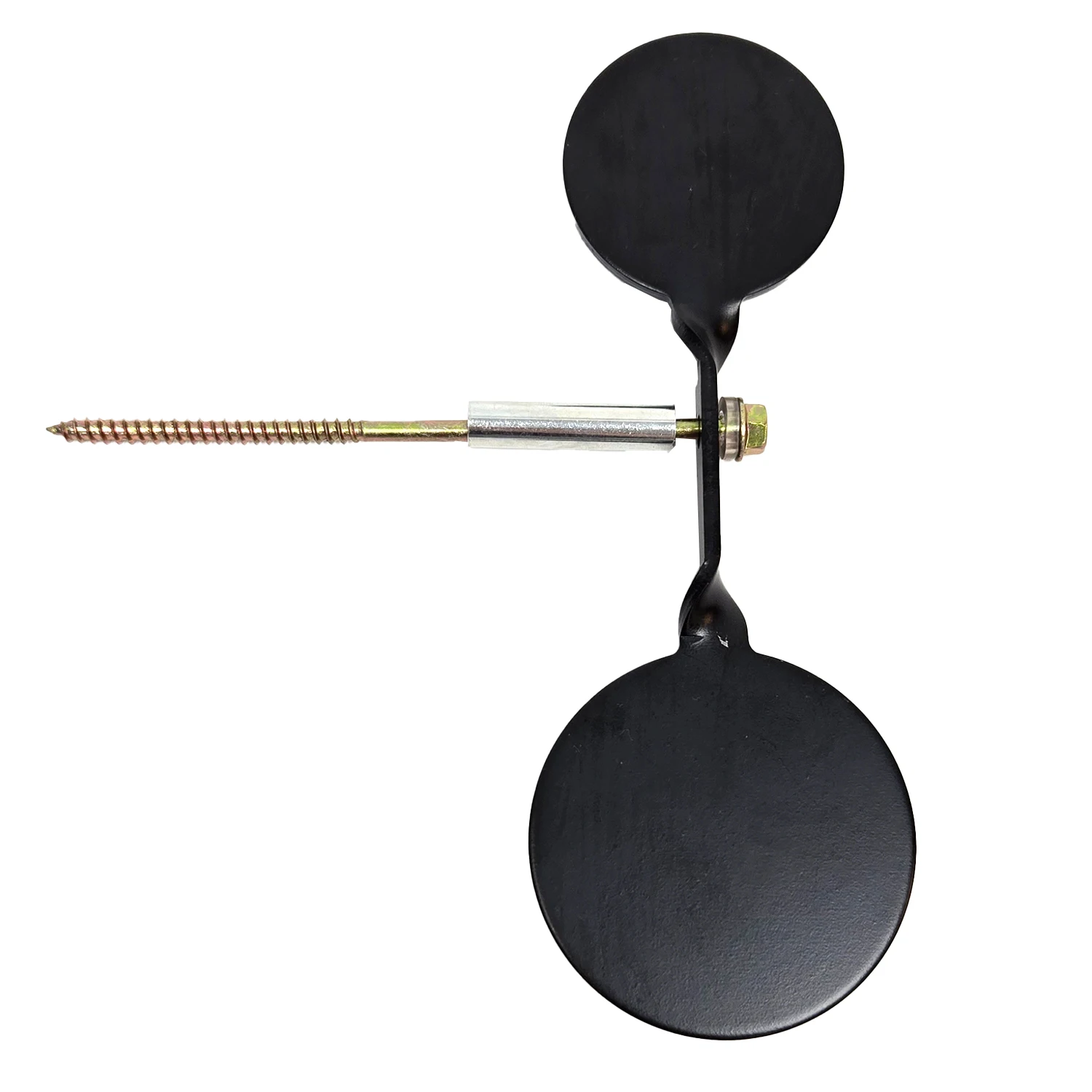 Visible Target Screwed-Type Steel Plinking Target Small Spinner Shooting Target