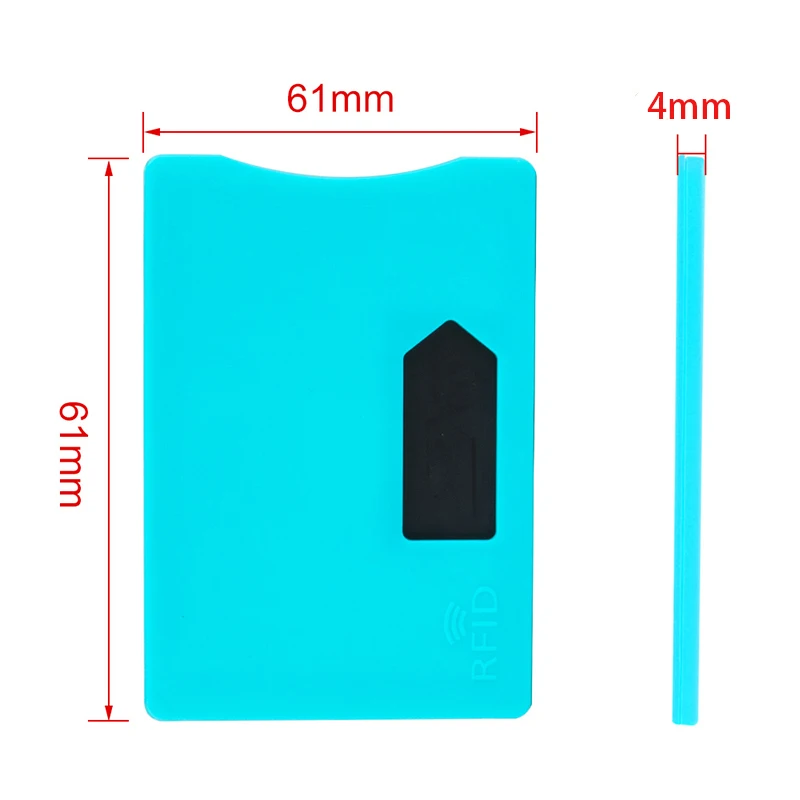 Fashion Anti Theft for RFID Credit Card Protector Access Card Blocking Cardholder Sleeve Bank Card Case Protection