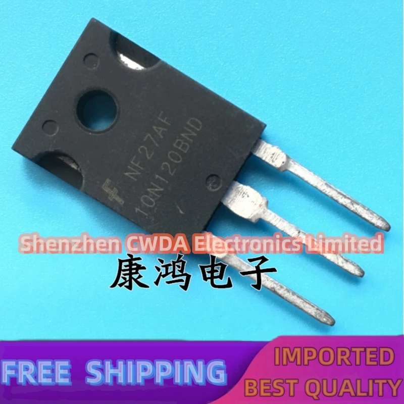 10PCS-20PCS   HGTG10N120BND 10N120BND TO-247 IGBT 10A/1200V In Stock Can Be Purchased