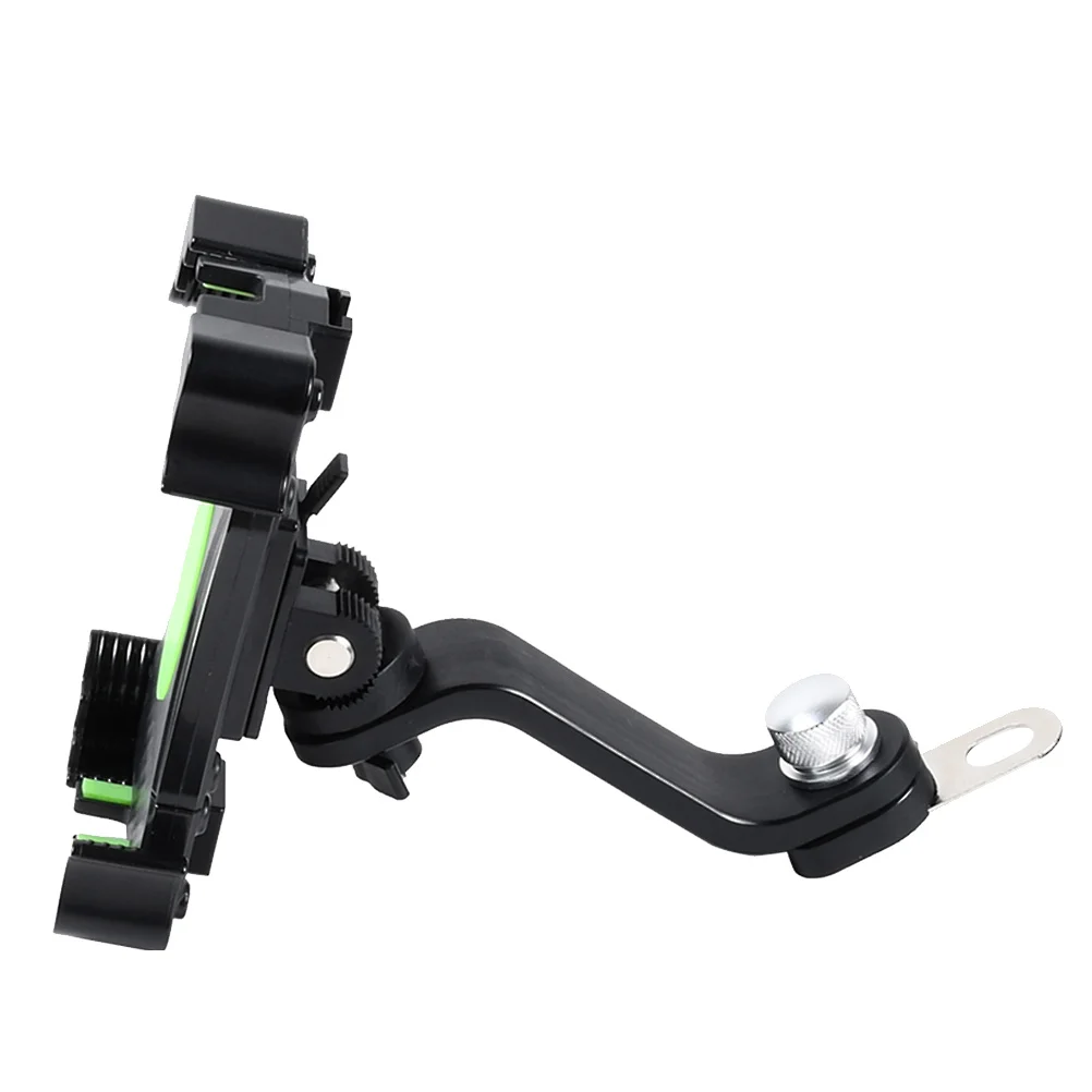 

Green Motorcycle Phone Bracket 360 Degree Rotation Phone Holder Durable Tablet Support Outdoor Riding Stable Safety