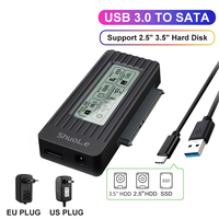 USB 3.0 to SATA IDE Hard Disk Adapter Converter Cable for 3.5 2.5 inch HDD/SSD SATA III Hard Drive Adapter for PC Laptop