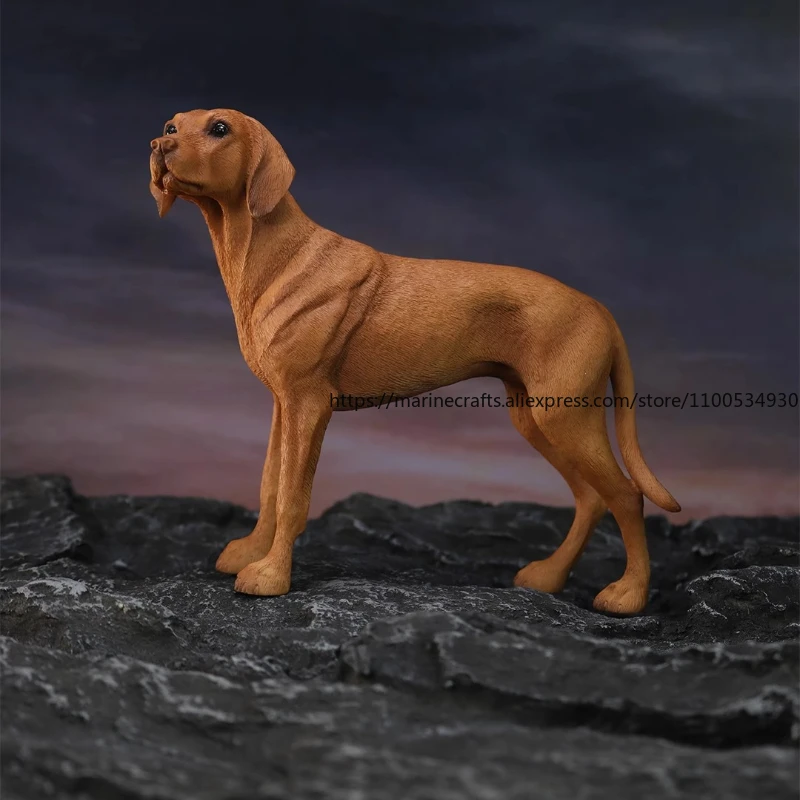 

Vizsla Dog Model Realistic Hungarian Hunting Dog Car Decor Resin Dashboard Figurine Pet Lover Gift Vintage Vehicle Ornament