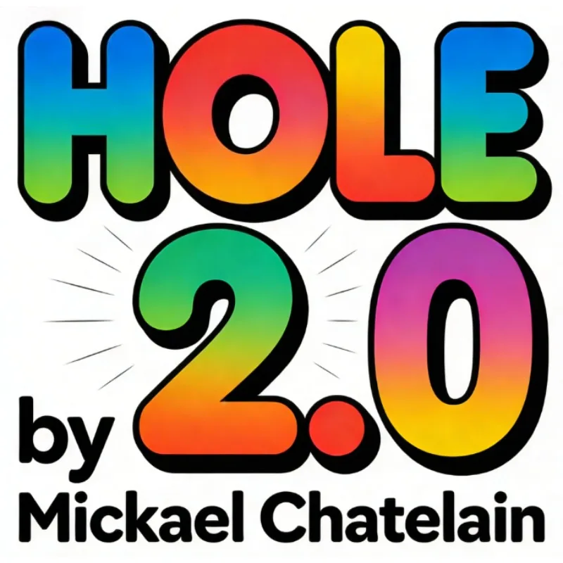 

HOLE 2.0 от Mickael Chatelain — волшебный трюк с картой крупным планом, иллюзия Magia Magie, реквизит для фокусников и аксессуар для трюков