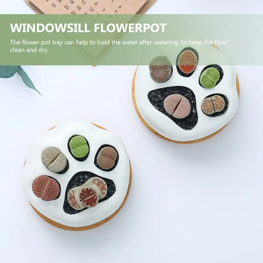Planter Flower Pot Garden Indoor Succulent Home Halloween Christmas Ceramic Cactus Pot Ceramic Flower Pot Ceramic Bonsai Pots