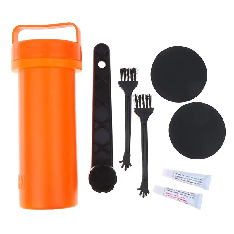 

Quick Repair SUP Kit 3PCS PVC Patches With Strong Glue and Tool Wrench for Inflatable Paddleboarding Camping Boating Hiking