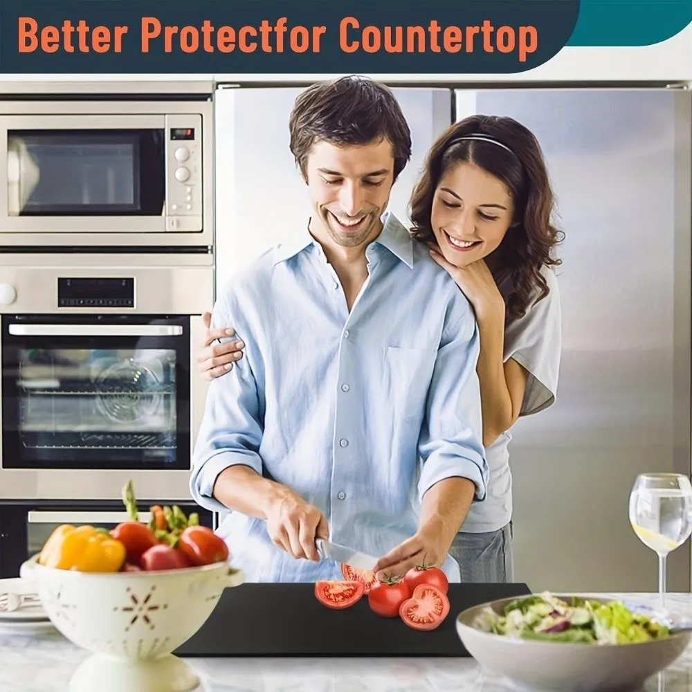 

Противоскользящая акриловая разделочная доска с губами, кухонный гаджет, противоскользящая разделочная доска, легко очищаемая толщина, разминающая доска, кухня