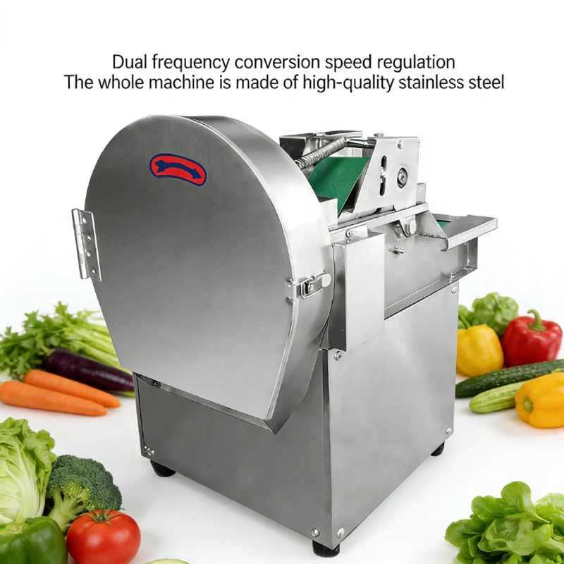 

Vegetable Cutting Slicing Shredding Machine Canteen Scallion Leek Sauerkraut Pepper Slicer