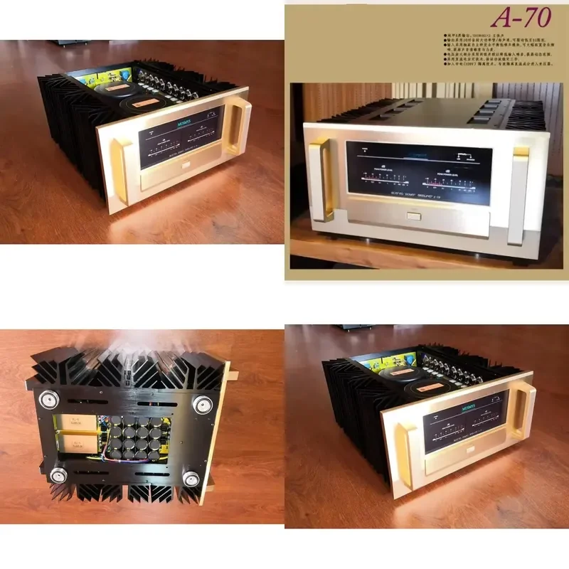 for Accuphase A-70 Pure Class A Output 100W Stereo High Power Tube HIFI Amplifier Gold Sealed Reference Design
