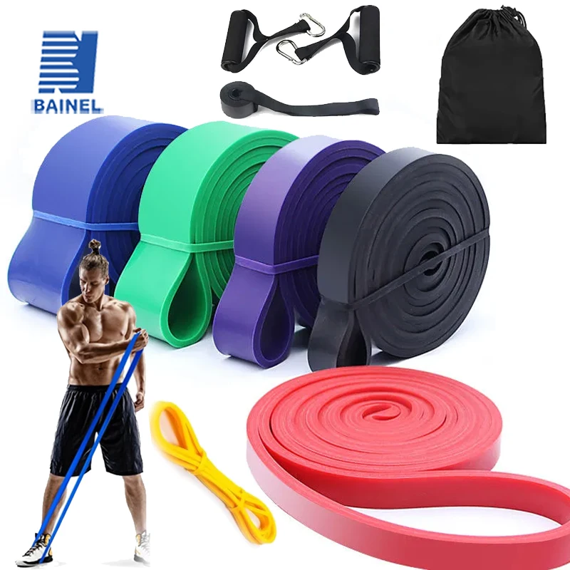 

Stretch Resistance Band Exercise Expander Elastic Fitness Band Pull Up Assist Bands for Training Pilates Home Gym Workout