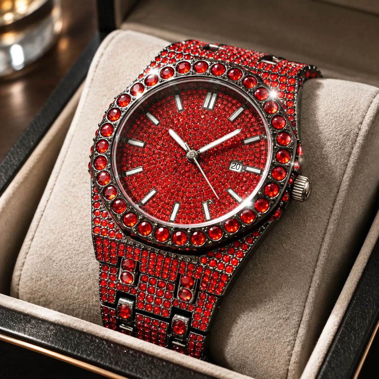 Luxury and exquisite men's watches, multi-dimensional straps, a must-have for parties and festivals