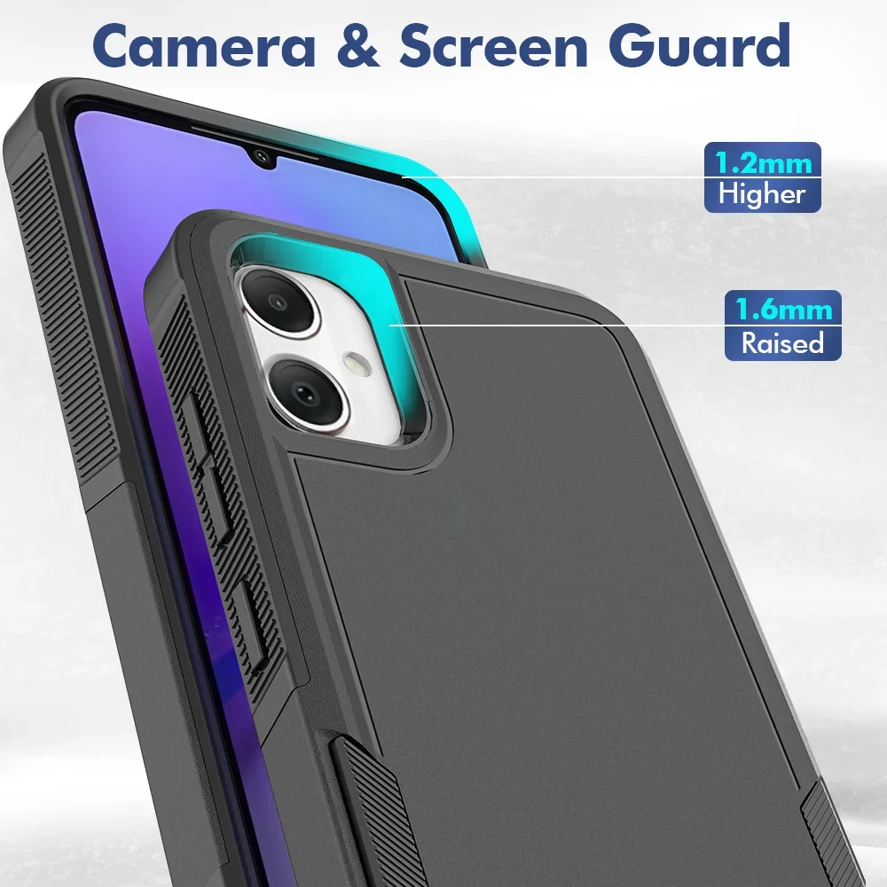 New Fashion TPU/PC Case for Samsung Galaxy A05 A05S A06 A16 A15 5G Funda Phone Cover Hybrid Armor Shell Two in One Protection