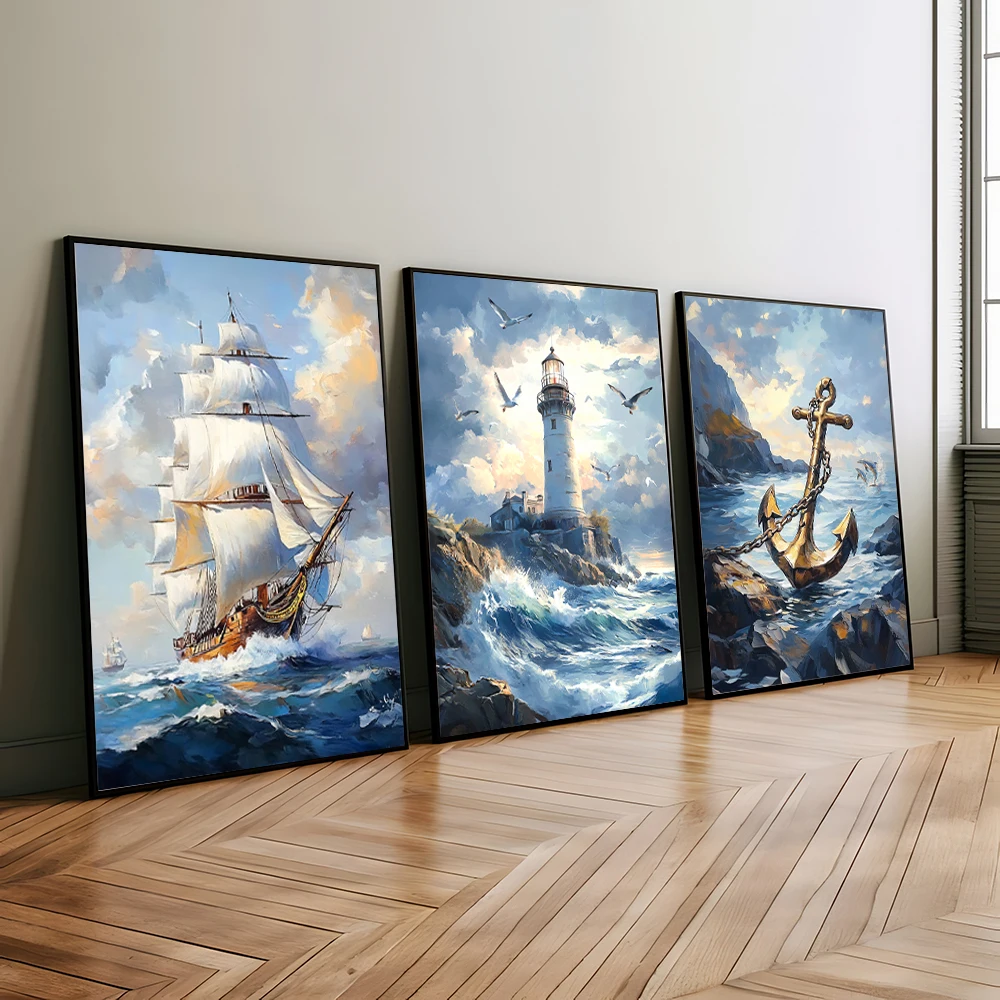 1PC/3PCS Landschaft Segelboot – Home Fragrance Ocean Breeze Bewertung und Preis