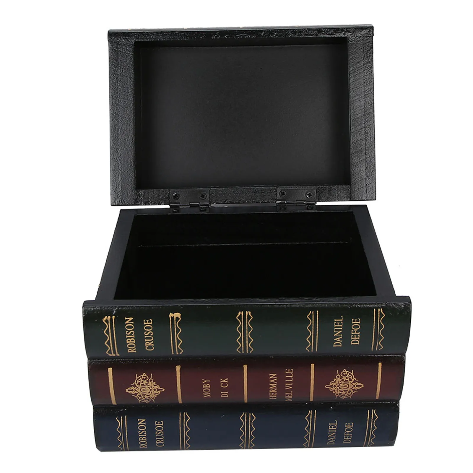 

Book Shaped Box Home Decoration Props Office Bookcase Ornaments Jewelry Storage Case