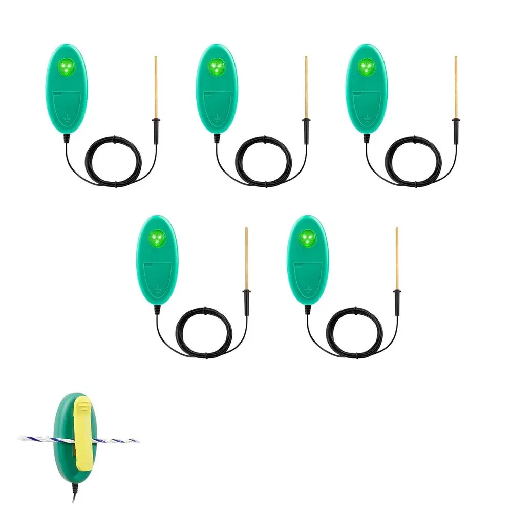 

5 Pack Detects Electric ence Pulse lash Signal LED Light | Tester Indicator or pulsed s | Alert Device That Clips to Wire or Tap