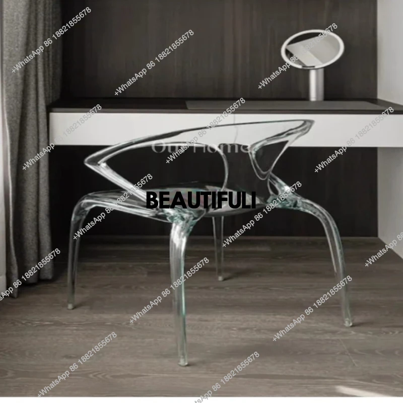 

Elegance Rotate dining chairs light luxury Italian designer living room Cozy Wingback Sillones Modernos Furniture Home