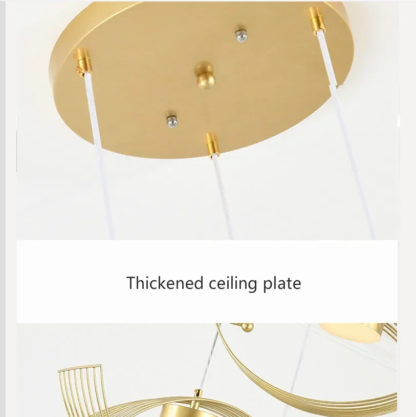 

fish-shaped Dining room Nordic pendant lights single-head/three-head pendant lamps wrought iron bar modern cafe lighting