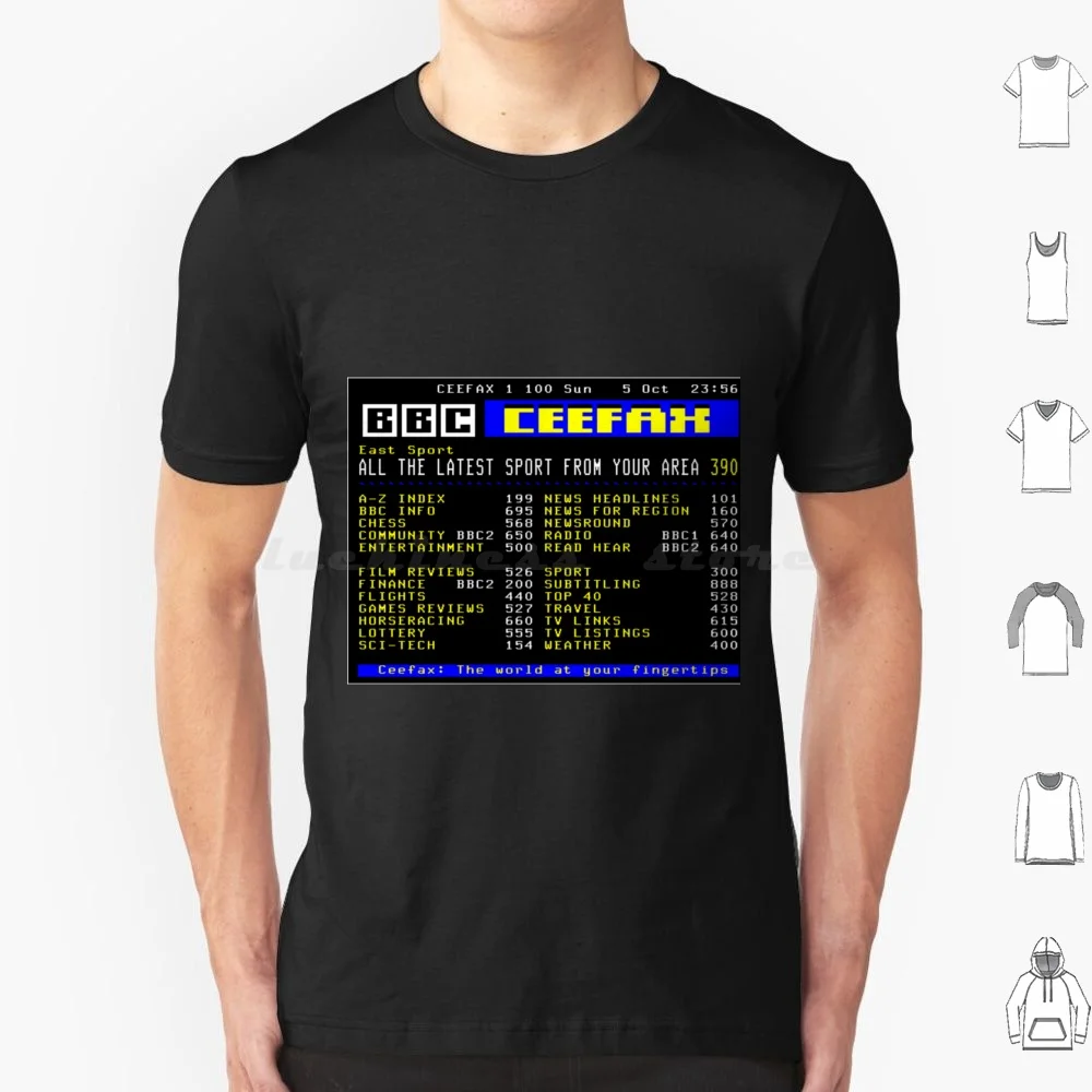 Teletext T Shirt Men Women Kids 6Xl Teletext New Best Seller Wow Awesome Cool Lit Hurry Exclusive Just In Limited Authentic