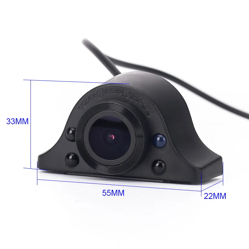 AHD Car Rear View Camera with 4 pin for Car DVR Car Mirror Dashcam 720P/1080P 2.5mm Jack 6m Cable Front Camera