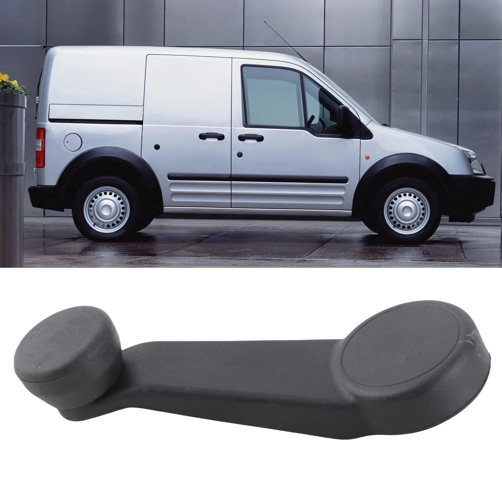 Window Crank Handle 2T14-V23342-ACYYF6 Fit for Ford Transit Connect 2002-2013 Manual Window Winder Replacement Interior Parts