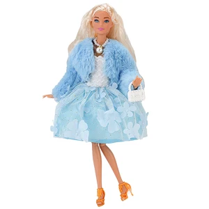 Barbie Doll Kleidung Kostüme, Kleidung, Mantelkleid, kompatibel, Spielzeugzubehör, Geschenk, 30 cm 12 Hauptverkäufe Barbie Kinderkleidung - №3
