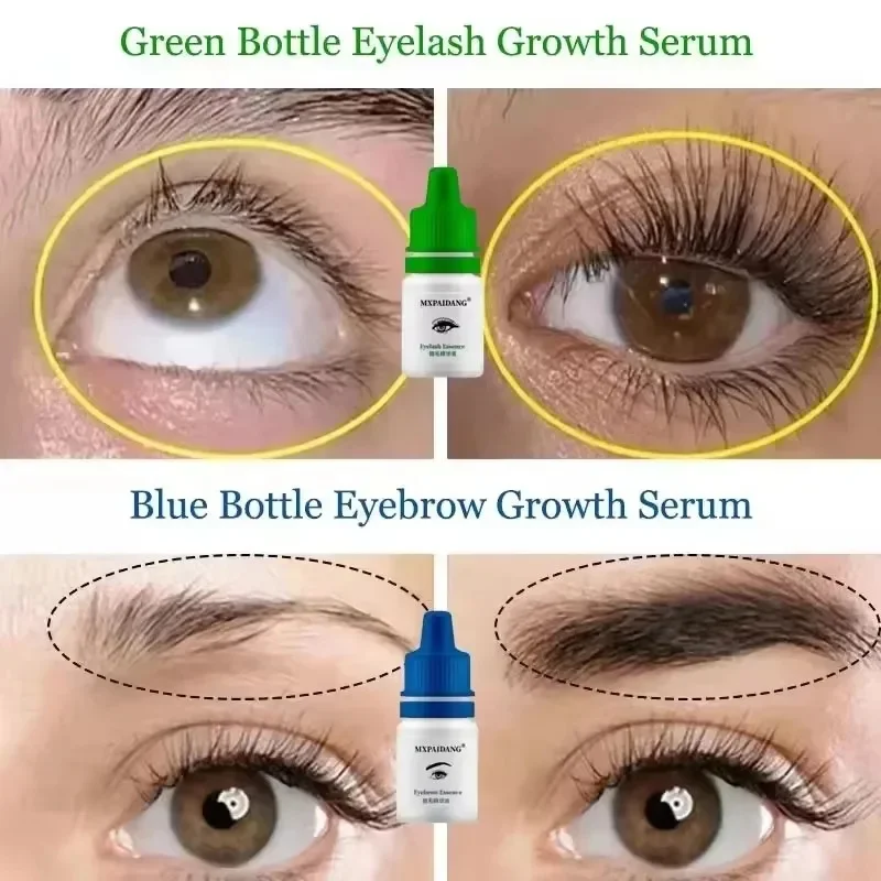 Naturalny serum na porost brwi i rzęs, wzmacniające, wydłużające i pogrubiające rzęsy, liftingujące, pełne rzęsy, koreańskie rzęsy, makijaż na porost brwi.