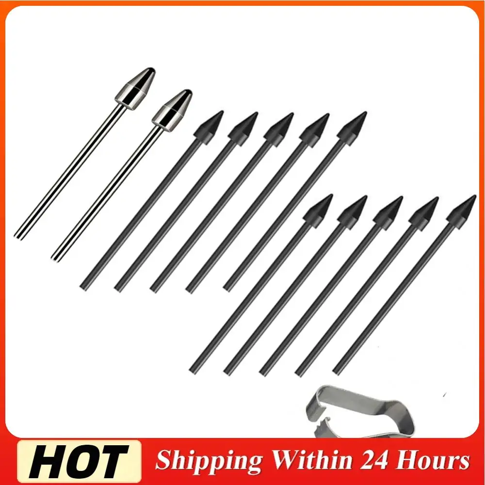 

Tips Replacement with Clip Titanium Alloy Plastic Fine Point Pencil Nibs for Samsung S24Ultra Tab S9 S9U S9FE S Pencil