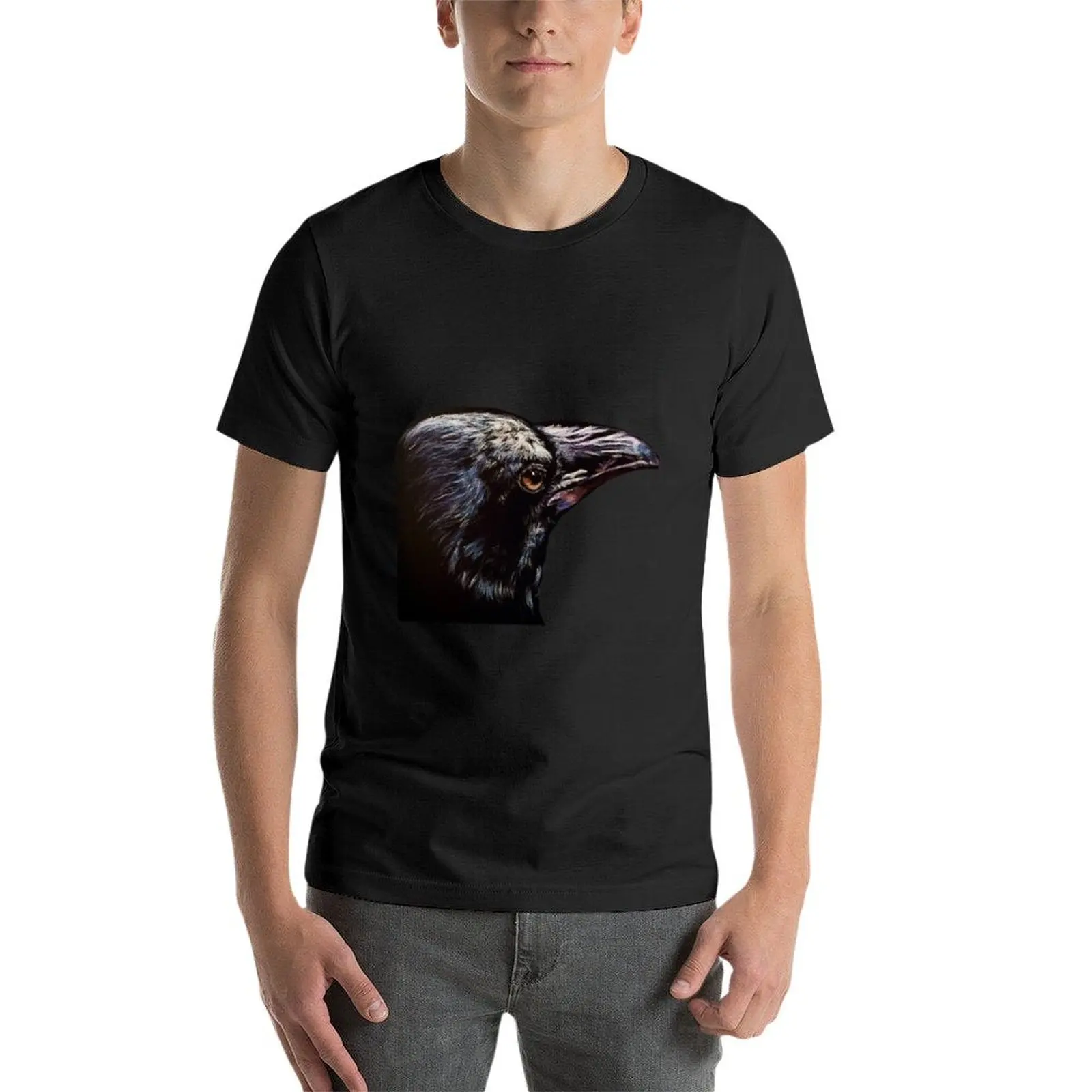 Alever-T-Shirt Black Crow pour Homme, Vêtement à la Mode, Design Personnalisé