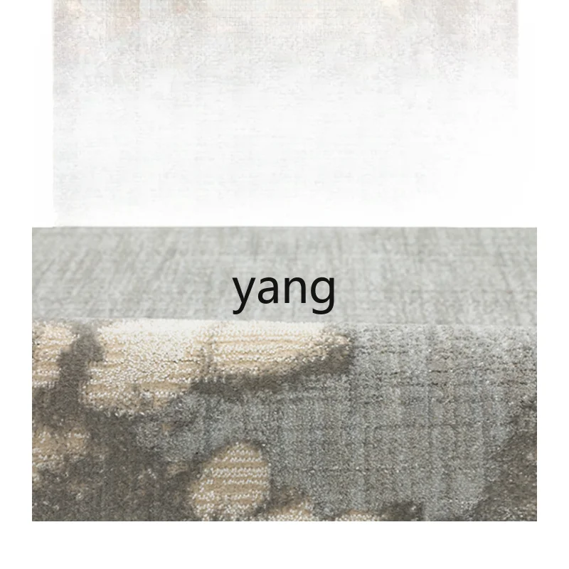 

Yjq Atmosphere Wool Carpet Minimalist New Chinese Style Living Room Bedroom Light Luxury High Sense Simple