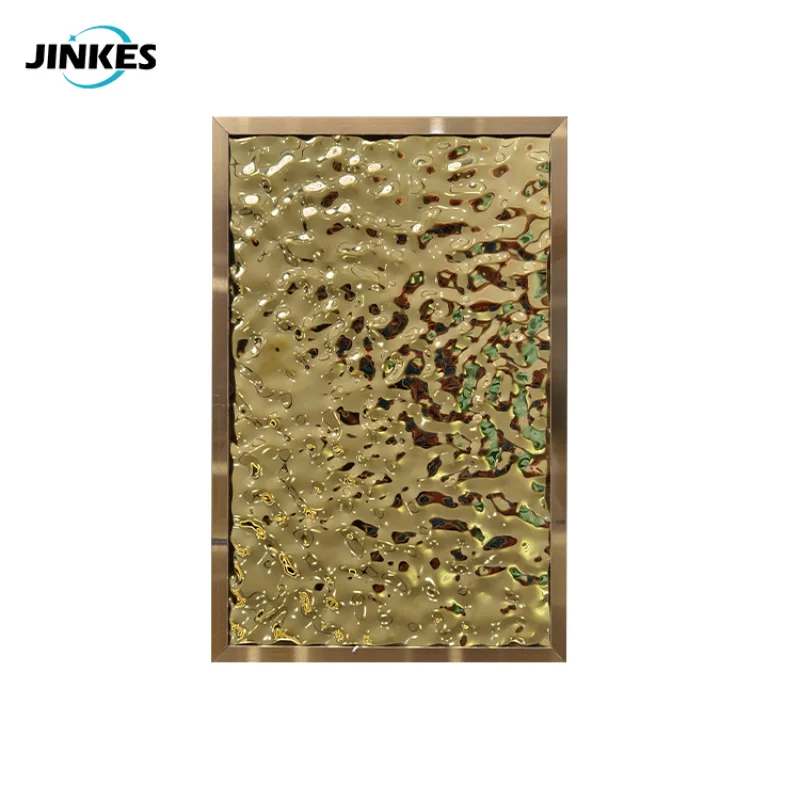 

Custom.304/316L stainless steel water corrupt board KTV ceiling decorative water corrupt embossed color board