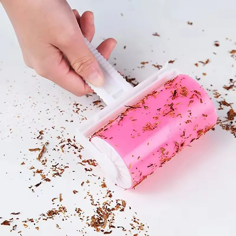 Household Lint Roller Extra Sticky Pet Hair Remover Sticky Brush Roller For Clothes Sofa Carpet Dog Cat Fur Cleaning Supplies