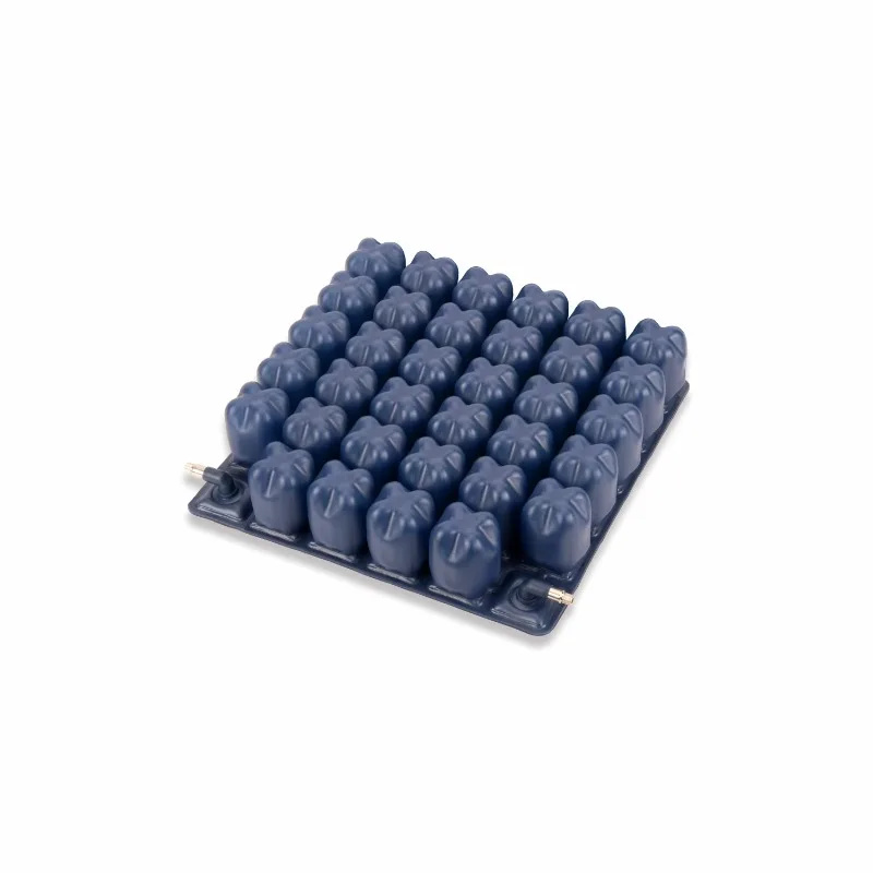 PVC 2‑Valve Anti‑Bedsore Inflatable Seat Cushion Pressure Relief Air Pad For Wheelchair Sitting Support