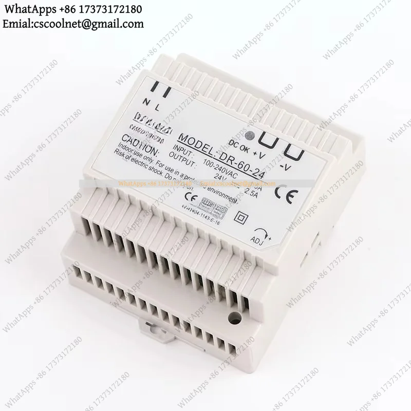 DR-60 Din Rail Type Power Supply DR-60-24 12 18 5 AC DC Converter