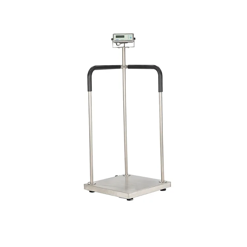 Electronic 300kg Digital Platform Scale, Light Emitting Diode Medical Desk Armrest Weighing Scale