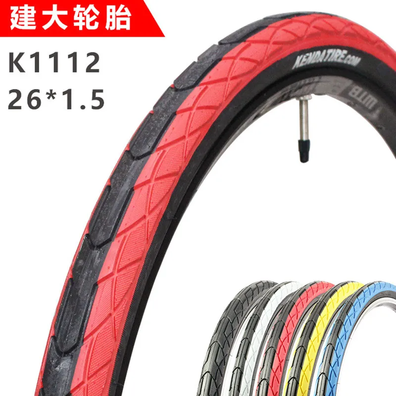 Original Kenda K1112 Mountain Bike Tyre. Bald Tyre Bicycle Tire 26x 1.5 Bike Tire 5 Color Made In Taiwan