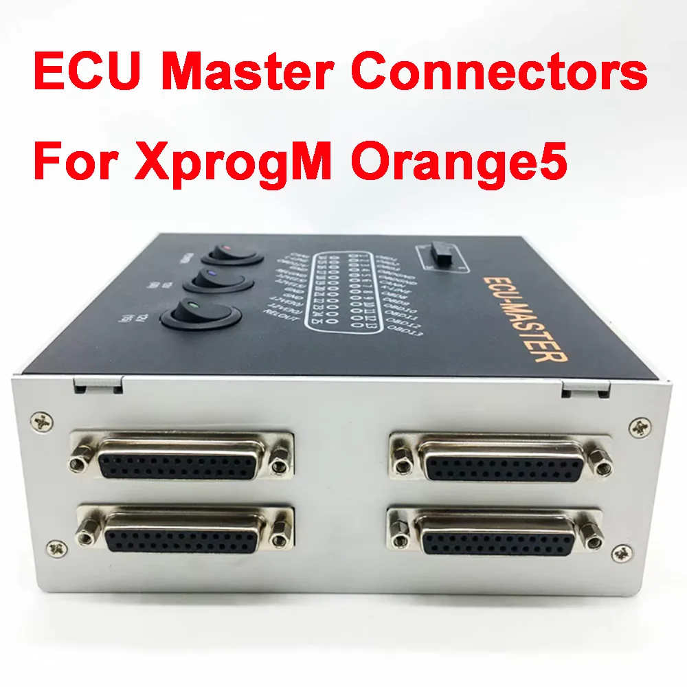 

ECU Master Connectors OBD2 Key Code Programmer Cables Auto Chip Tunning Connect BSI UCH EZS CAS Dashboards For XprogM Orange5