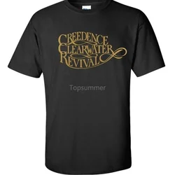 T-Shirt Creedence 596 Revival American Rock Band 60 consegna gratuita