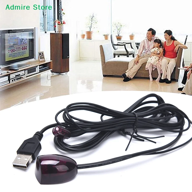 [G]Practical USB Adapter Infrared IR Remote Extender Repeater Receiver Transmitter