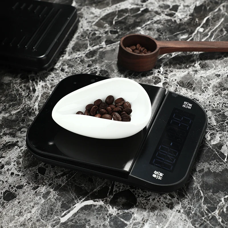 Coffee Bean Metering Plate Bean Dish Coffee Powder Ceramic Measuring Cup Sample Display Plate To Bean Plate Kitchen Accessories